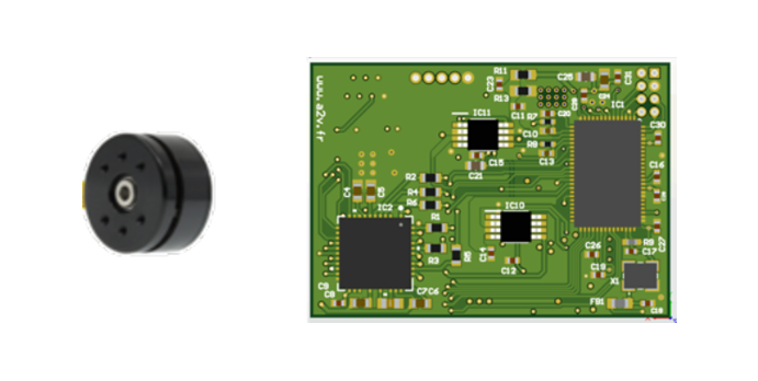 Driver moteur miniature avec IMU intégrée pour gimbal de drone