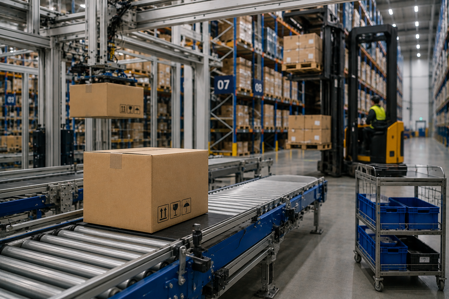 Motorisations pour systèmes logistiques